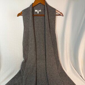 EE by Etcetera Sweater Vest Women’s Size S Side Zipper Knit